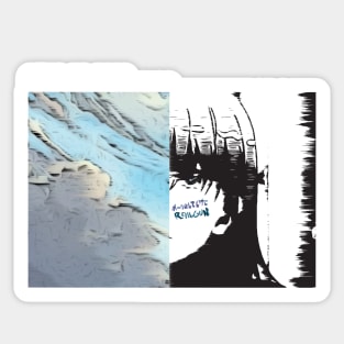 A Certain Scientific Railgun T ''HEAD IN THE CLOUDS'' V2 Sticker